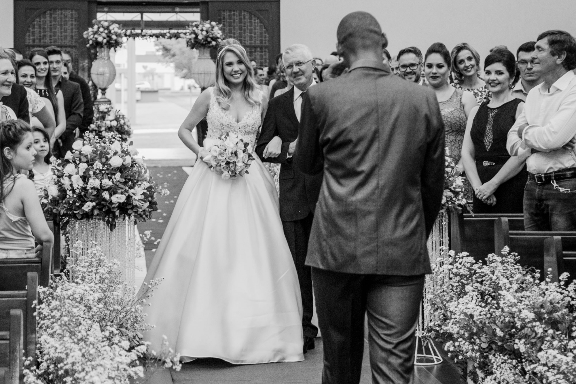 Casamento da Mirian do Jariel fotografado por Lorran Souza e Léia Sotile - Em Palotina PR - Banda Biografia JM-1496